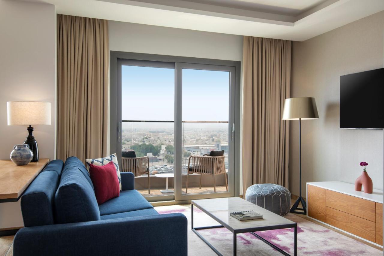 Abesq Doha Hotel And Residences, An Ihg Hotel Exterior photo A suite at the hotel
